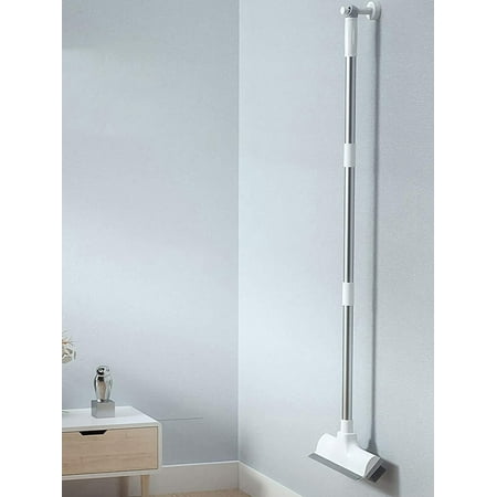 

BUTORY Floor Scrub Brush with 3-Pole Adjustable Long Handle 2 In 1 Multifunctional Scrape Brush for Shower Bathroom Kitchen