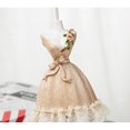 thumbnail image 2 of Resin Dress Frame [跃星辉]树脂工艺品项链模特架 首饰架家居摆件（25cm高香槟色1号） ANGGREK Bracelet Ring Display Stand, 2 of 8