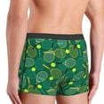Lukts Tennis Rackets And Balls Men'S Underwear Covered Waistband Boxer