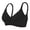 Black, variant on Xijirk Women Wireless Bra Seamless V Neck Adjustable Maternity Straps Soft Stretch for Nursing Daily Wear,Beige,XL