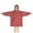 Red Christmas Snowflake-1, variant on Red Christmas Stocking and Snowflake Pattern Blanket Hoodies for Kids 6-13YR Oversize Wearable Blanket Hoodies for Boys Girls Teens