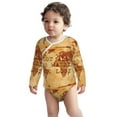 thumbnail image 2 of Xecao Not All Those Who Wander Are Lost2 Print Baby unisex-baby Cotton Long-sleeve Bodysuits-2 Years, 2 of 6