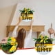 thumbnail image 1 of Summer Lemon Bow Wooden Door Sign Home Decor Living Room Hallway Garden Welcome Sign Hanging, 1 of 7