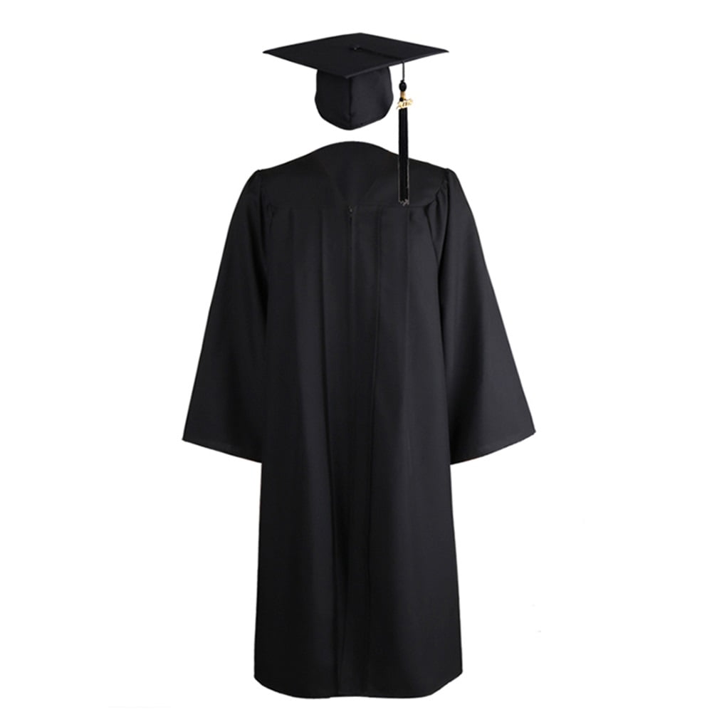 what to wear with black cap and gown