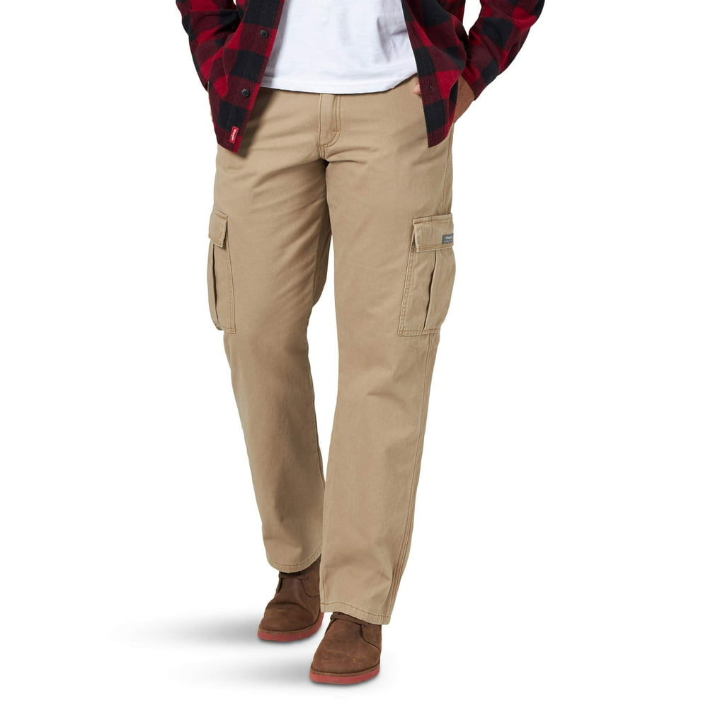 climate concepts men's and big men's fleece cargo pants