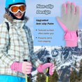 thumbnail image 4 of Guantes de Esquí Impermeables de Invierno para Niños MoKo con Puños Elásticos Talla M, 4 of 7