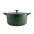 thumbnail image 3 of Tramontina Mesa 5.5 Qt Enameled Cast Iron Dutch with Lid - Green, 3 of 12