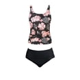 thumbnail image 6 of CONZONE Womens Period Tankini Sets 2 Peice Swimsuits for Women Menstrual Leakproof Swim Bottoms Hawaii Graphic Lightweight Summer Beach Bathing Suits, 6 of 6