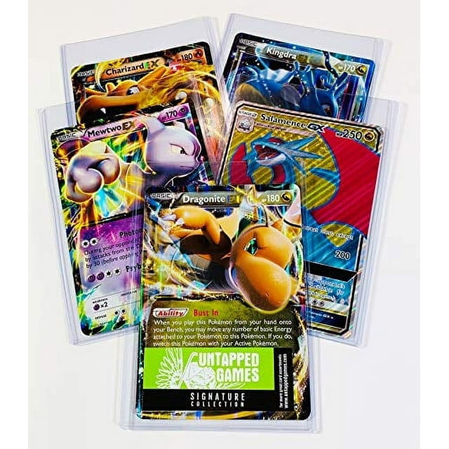 ¡5 cartas gigantes de Pokémon gigantes en TOP LOADERS! EX GX