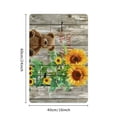 thumbnail image 2 of Autua Diatom Mud Mats Non-Slip Sunflowers Bath Rug Home Decor 24x16in, 2 of 5