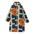 thumbnail image 1 of Regatta Girls Orla Kiely Giant Square Flower Changing Robe, 1 of 5