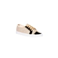 thumbnail image 1 of TENIS CASUALES KINDER NIÑA ORO TEXTIL 8257 LEON 8257p, 1 of 3