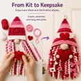 thumbnail image 3 of DIY Seasonal 3D Crochet Door Hanger Kit Collection,Easy Beginners Craft Kits for Adults,Halloween Christmas Holiday Decoration Handmade Ornament Gift Set,Spiral Decor(#06), 3 of 7