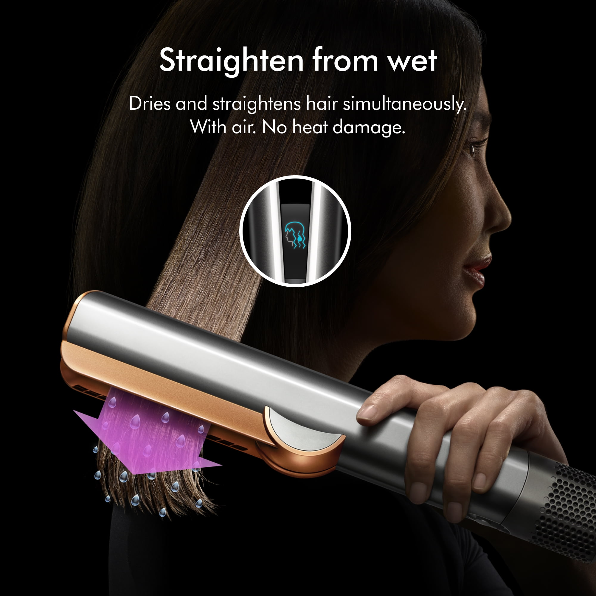 Dyson Restored Airstrait™ Straightener Strawberry Bronze