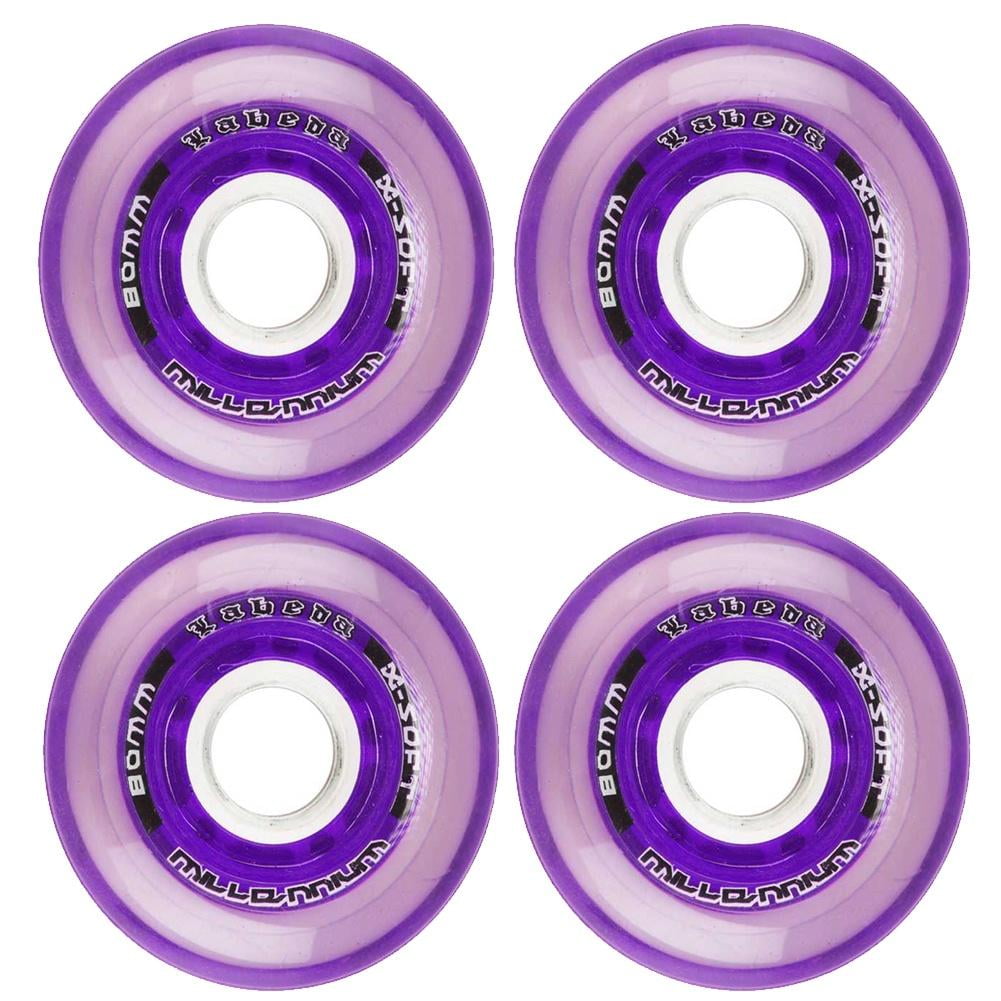 Labeda Millenium Inline Skate Wheels 4 Pack