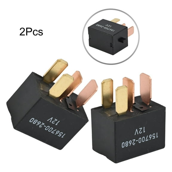 2Pcs Car Ac Relay Starter Relay 4 Pins 6-Speed For Accord For Civic Cr-Z 39794-Sda-A03 Easy Installation Car Accessories
