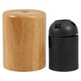 thumbnail image 1 of Homoyoyo Remote Light Bulb Wicker Lamp Shade Pendant Lamp Base For Home Decoration 1Pack, 1 of 8