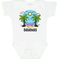 thumbnail image 3 of Inktastic Summer Vacation in the Bahamas Boys or Girls Baby Bodysuit, 3 of 5