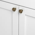 thumbnail image 3 of GlideRite 1.125 in. Round Ring Classic Cabinet Knobs, Antique Brass, Pack of 25, 3 of 3