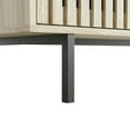 thumbnail image 6 of Canddidliike 6 Drawer Dresser Cabinet, Long Nightstand with Drawers and Lockers, Cottage Solid Wood Dresser TV Stand, Modern Dresser with 6 Drawers for Indoor as Bedroom, Brown, 6 of 7