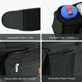 thumbnail image 4 of Momcozy Universal Baby Stroller Organizer, 2 Insulated Cup Holder, Fits Most Strollers, 4 of 8
