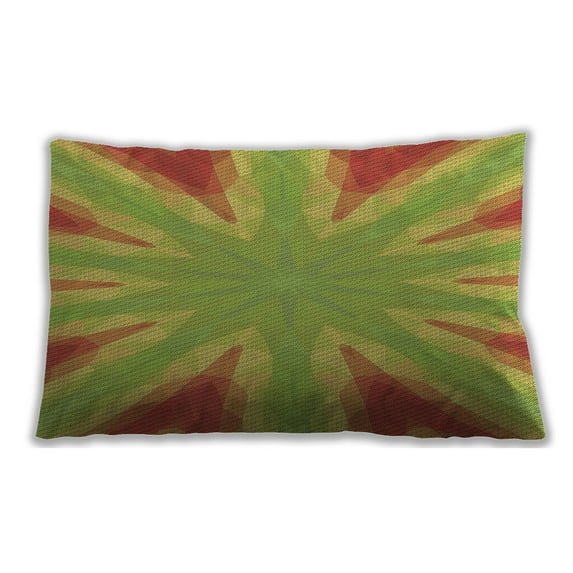 Ahgly Company Indoor Rectangular Contemporary Lumbar Throw Pillow, 13 inch by 19 inch