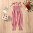 thumbnail image 2 of BOOMNY Toddler Baby Girls Sleeveless Heart Prints Romper Suspenders Jumpsuit Clothes Trendy Onesie, 2 of 6
