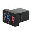thumbnail image 4 of 12-24V Salida USB, Cargador De Coche USB C QC 3.0 Pantalla De Voltaje De Carga Rápida Toma De Cargador De Coche Para Coches Motocicletas Autocaravanas, 4 of 14