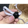 thumbnail image 4 of Sombrero de paja para gato, lindo, ajustable, hecho a mano, a la moda, divertido, para mascotas, sombrero para el sol, libélula de bambú, sombrero de verano para perros, sombrero para gatos, amarillo y rojo (pequeño) oso de fresa Electrónica, 4 of 5