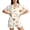 Animal-1, variant on Womens Pajama Sets 2 Piece, Pajamas for Women Set Short Sleeve V Neck Button Down Pajama Set, Cute Animal Star Moon Print Sleepwear Lounge Homewear with Shorts S-3XL