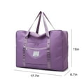 thumbnail image 2 of Ploreser Foldable Travel Luggage Duffel Bag for Women Men, Waterproof Lightweight Baggage Storage Bag for Sports, Gym, 2 of 7
