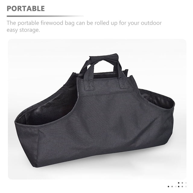 BESTYASH Bolsa Para Transporte De Color Negro De Tela Oxford Duradera Con Asa