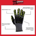 thumbnail image 3 of guantes de trabajo resistentes al impacto, 3 of 8
