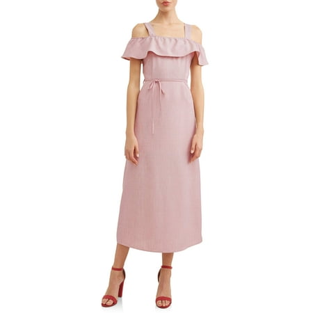 - Women's Front Slit Maxi Dress