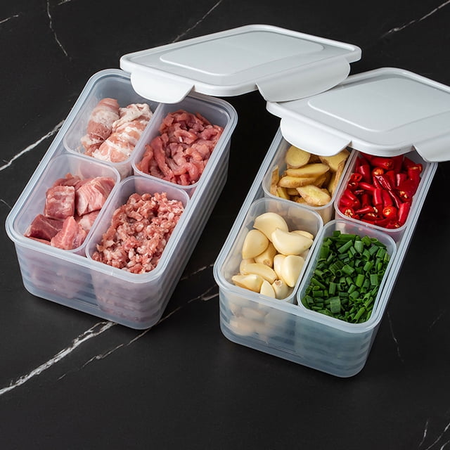 Refigular CAJA DE MANTENIMIENTO, RESTIENTES DE ALMACENAMIENTO DE REFRIGERADORES FÁCLES DE LIMPIAR 4 Comprobació de Deformación de Compartimento para la cocina