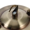 thumbnail image 3 of HAMPPLIES Pendant Lamp Base Elegant Design Ceiling Light Canopy Metal Round 1Pcs, 3 of 6