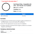 thumbnail image 2 of Fuel Pump O-Ring - Compatible with 2012 - 2017 Kia Rio 1.6L 4-Cylinder 2013 2014 2015 2016, 2 of 2
