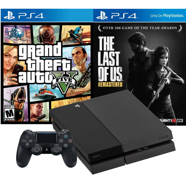 effektivt Dekoration Indtil Restored PS4 500GB Console, Grand Theft Auto V and The Last of Us:  Remastered (Refurbished) - Walmart.com