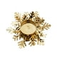 thumbnail image 2 of Christmas Golden Iron Candlestick Table Decoration Christmas Day Decoration Snowflake Decoration Table Arrangement, 2 of 7