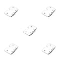 thumbnail image 2 of Langgg 3 String Tailpiece Replace Parts Music Instrument Part Guitars Accessories As shown 5Set, 2 of 6