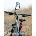 thumbnail image 2 of woleyi Soporte Movil Bicicleta tatica, Soporte Teléfono Cinta de Correr con Cuello de Cisne, Bici Spinning Tubo Manillar Soporte para iPhone 16 15 14 13 12 Pro MAX/Plus/Mini, 4.7-6.9” Smarhone, 2 of 5