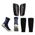 thumbnail image 1 of Adult Soccers Sports Protector 3 Piece Kit Soft Breathable High Elastic Sock for Playing Football, 1 of 5
