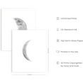 thumbnail image 2 of HAUS AND HUES Phases of the Moon Wall Decor - Set of 5 Moon Phases Prints Moon Phases Wall Art for Bedroom | Moon Phases Wall Art Moon Phase Transition Set of 5 (11x14, Unframed), 2 of 6