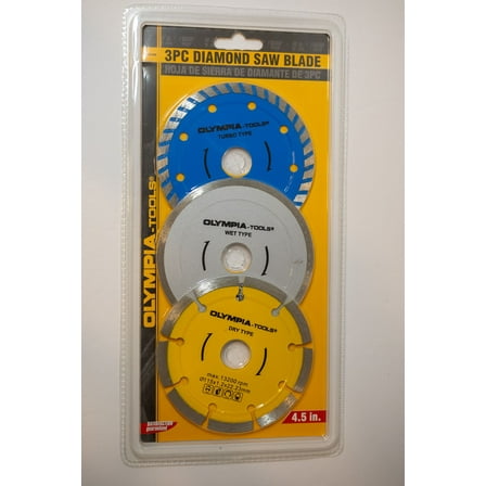 3PC Diamond Saw Blade Disks Set