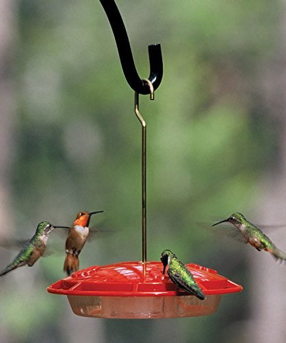 Aspects 143 HummZinger Excel Hanging Hummingbird Feeder with Built in Ant Moat 