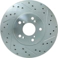 thumbnail image 3 of StopTech Select Sport 99-08 Acura TL (STD Caliper) / 01-03 CL Slotted and Drilled Left Front Rotor Fits select: 2008-2012 HONDA ACCORD EXL, 2003-2008 HONDA PILOT, 3 of 5