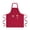 Red, variant on DOVACKA Art Apron with Pockets, Adjustable Buckle Straps for Men Women, Painting Pottery Baking Kitchen Chef Cooking