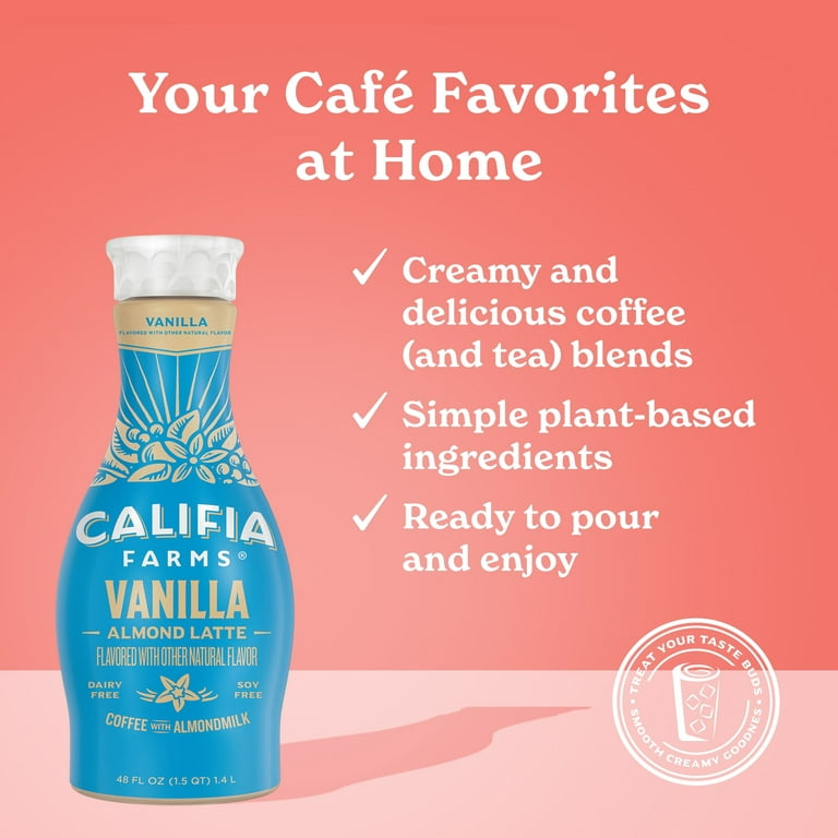 Califia Farms® Vanilla Sweet Crème Iced Café Mixer Iced Coffee