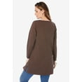 thumbnail image 2 of Roaman's Women's Plus Size Ultimate Y Neck Tunic, 2 of 6