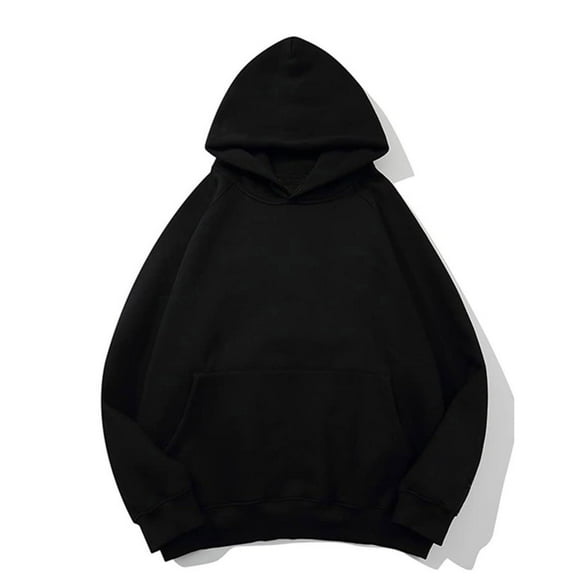 zanvin Chandails à Capuchon pour Femmes, Chandails Molletonnés Surdimensionnés, Chandails en Molleton, Chemises à Manches Longues, Vêtements Mignons et Amples, Chandail d'Automne à Enfiler, Haut, Black, TG